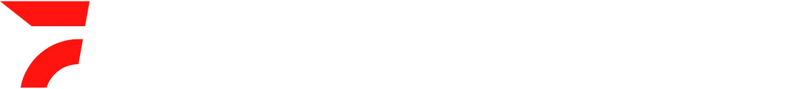 A red and white logo for the FloSports streaming service.