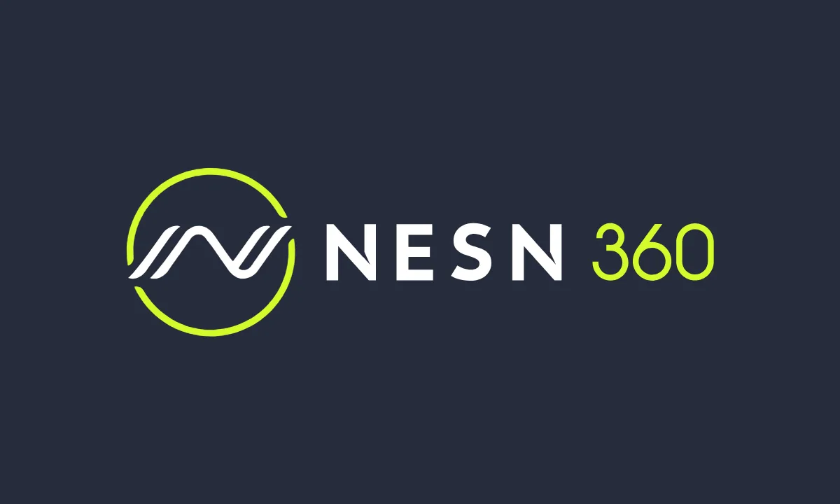 The NESN 360 Logo on a blue-gray background.