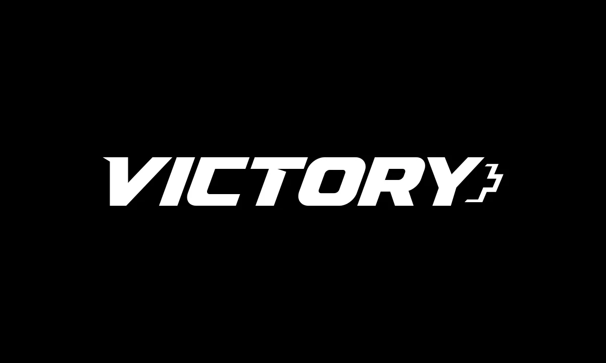 Victory+ Logo The Victory Plus logo on a black background.