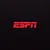 Red ESPN logo on black background