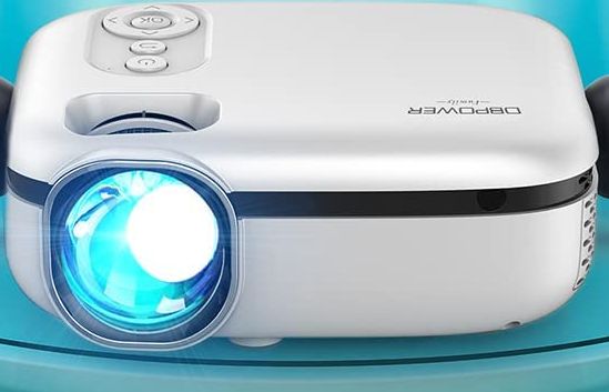 The DBPOWER 8500L Mini Projector