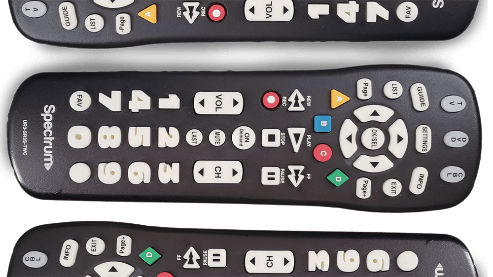 Spectrum TV remote control