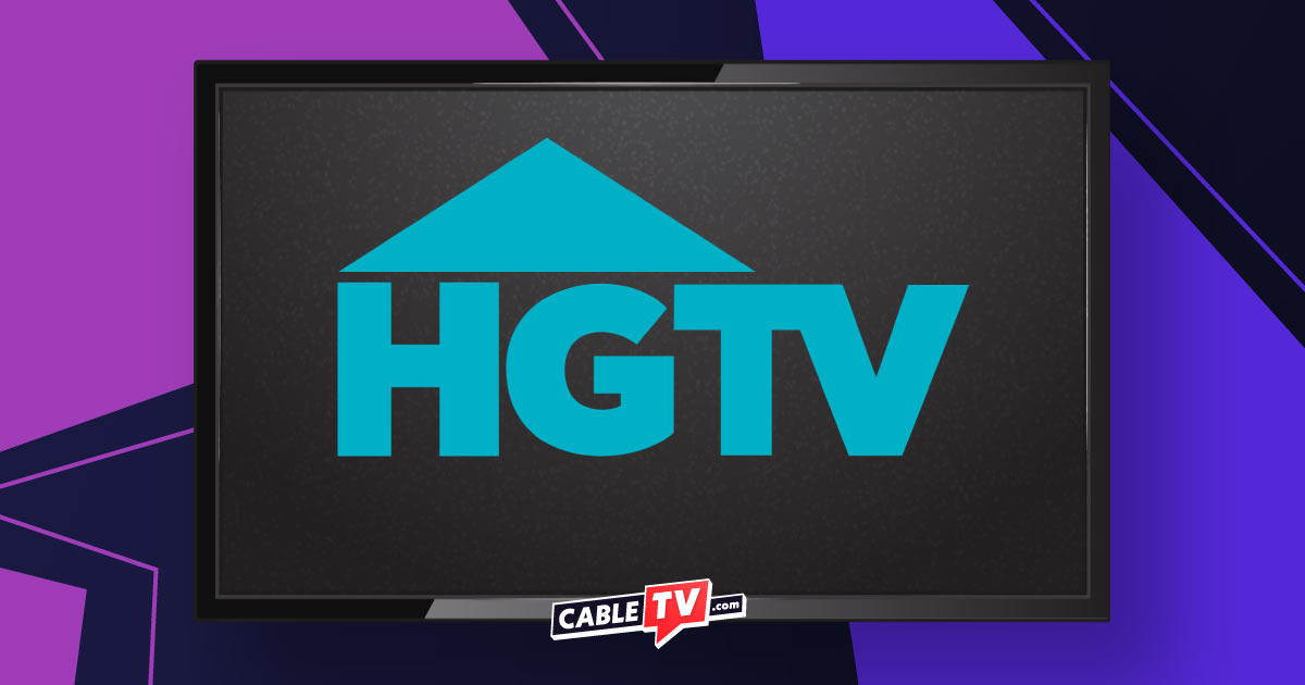 HGTV logo inside a TV