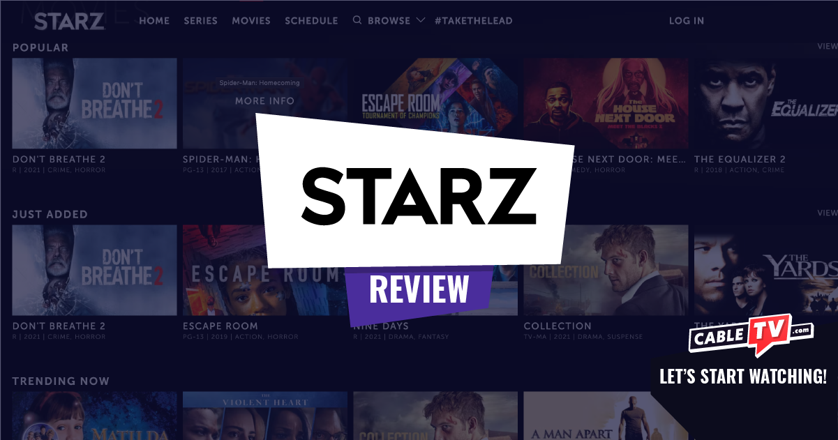 STARZ Review 2024 Cost, Deals, and More