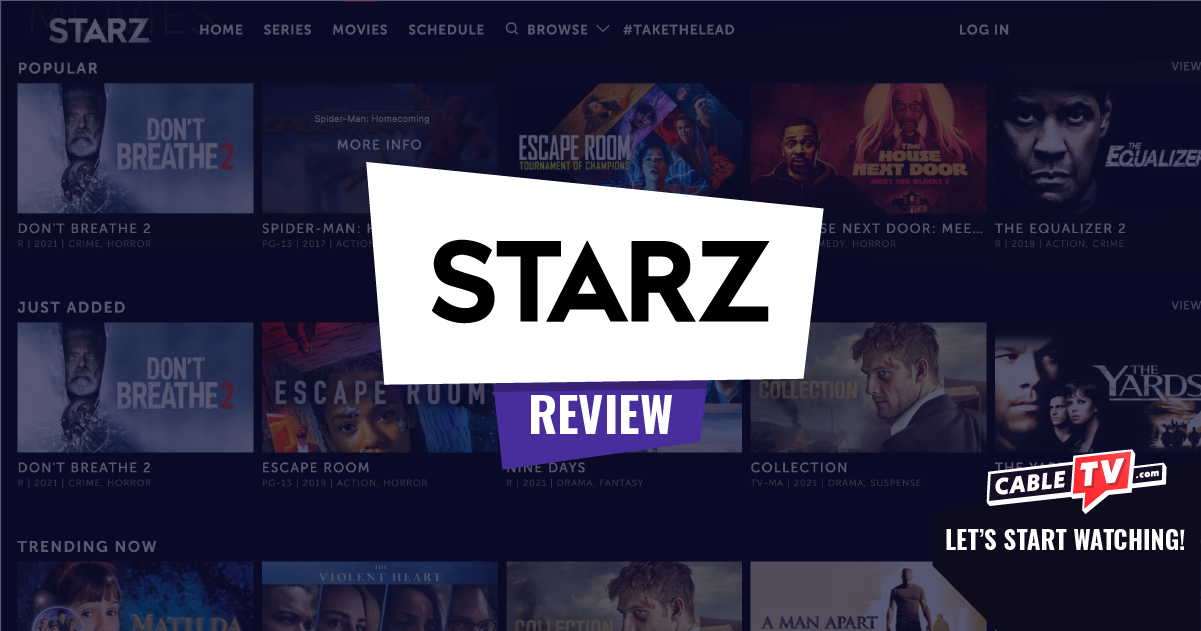 STARZ Review 2024 Cost Deals And More CableTV