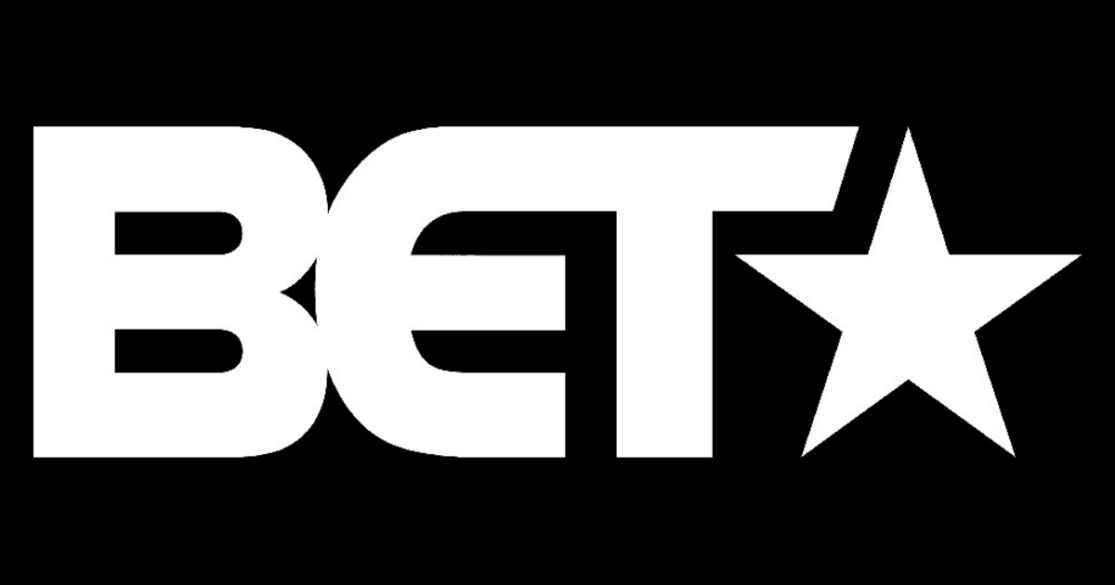 Logo for the media company BET.