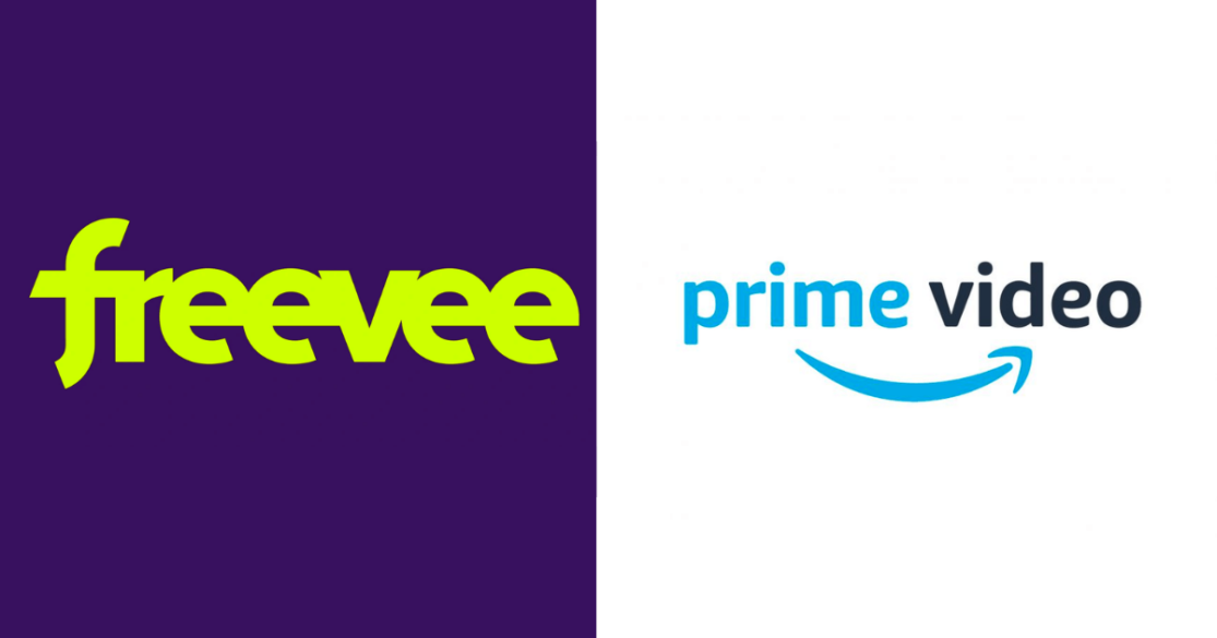 Freevee and Amazon Prime Video logos side by side