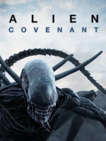A Xenomorph alien crouches beneath the title Alien: Covenant