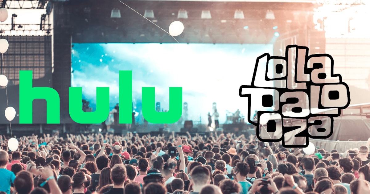 Lollapalooza music festival on Hulu