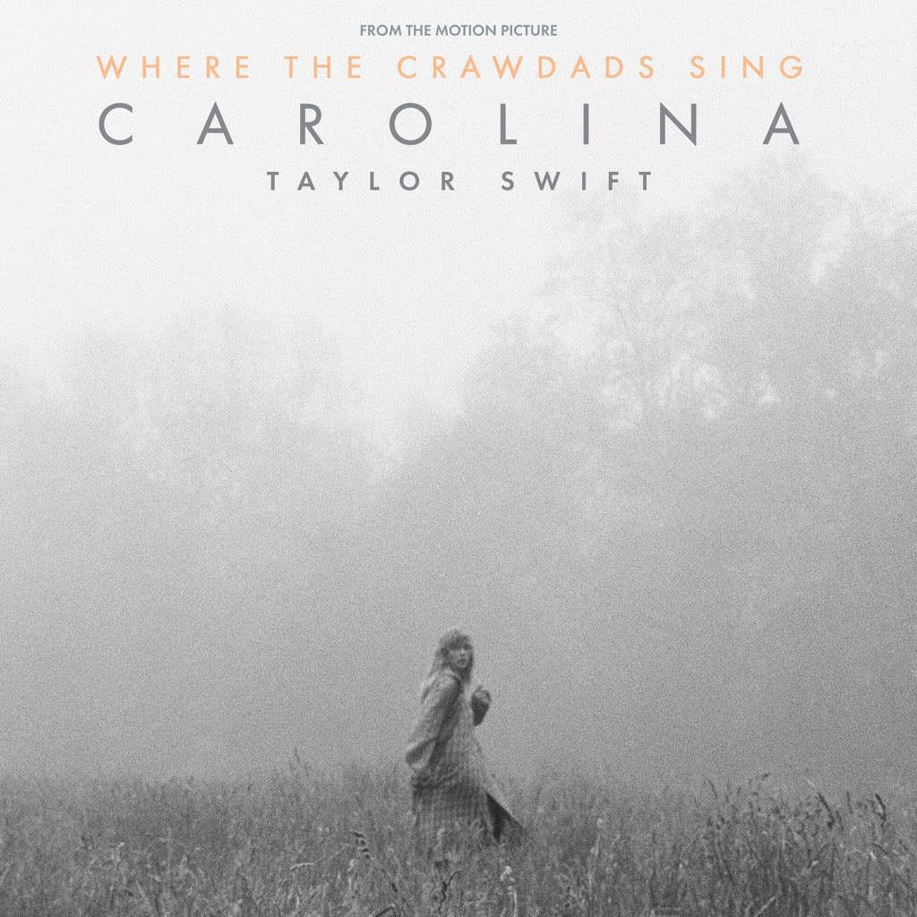Cover for Taylor Swift's song Carolina written for Where the Crawdads Sing