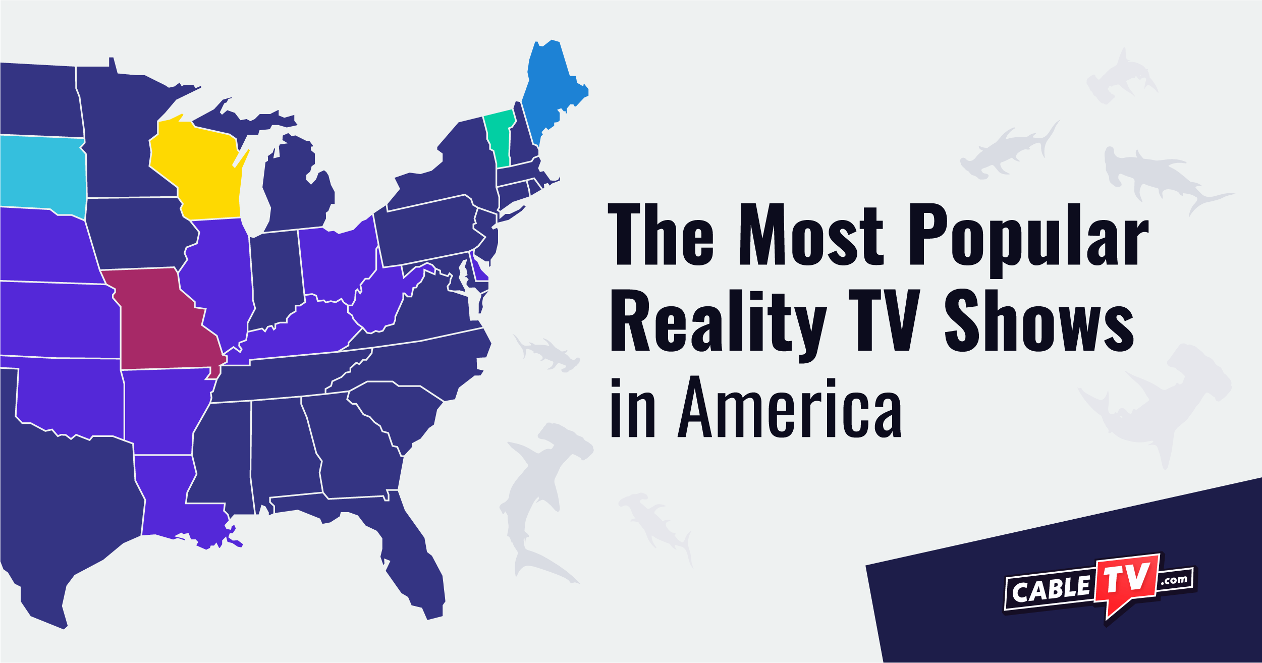 Most popular reality TV shows by state