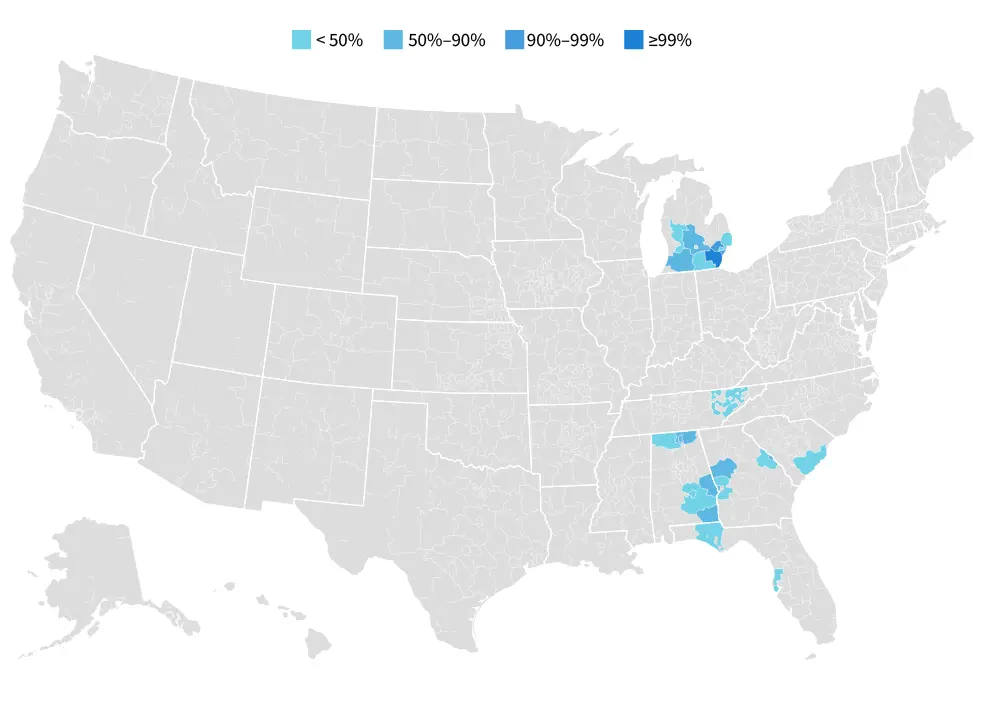 Wow! Internet Availability Map