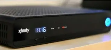 Image of the Xfinity set top box used in the author's home.