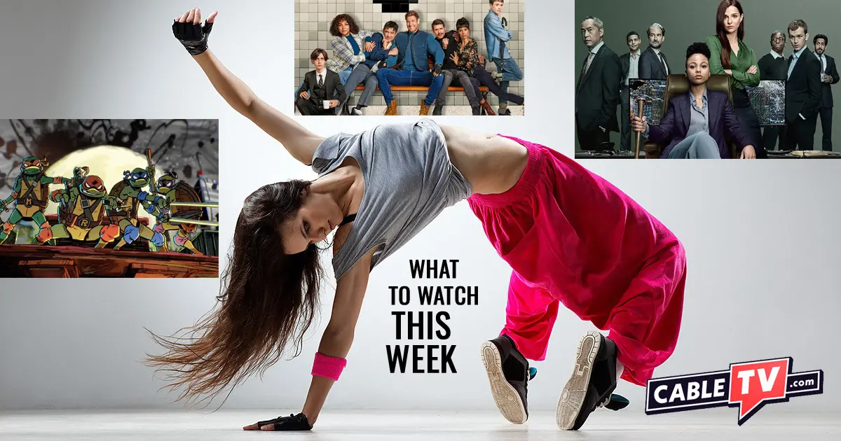 Summer Olympics (NBC), The Umbrella Academy (Netflix), Tales of the Teenage Mutant Ninja Turtles (Paramount+), Industry (HBO)