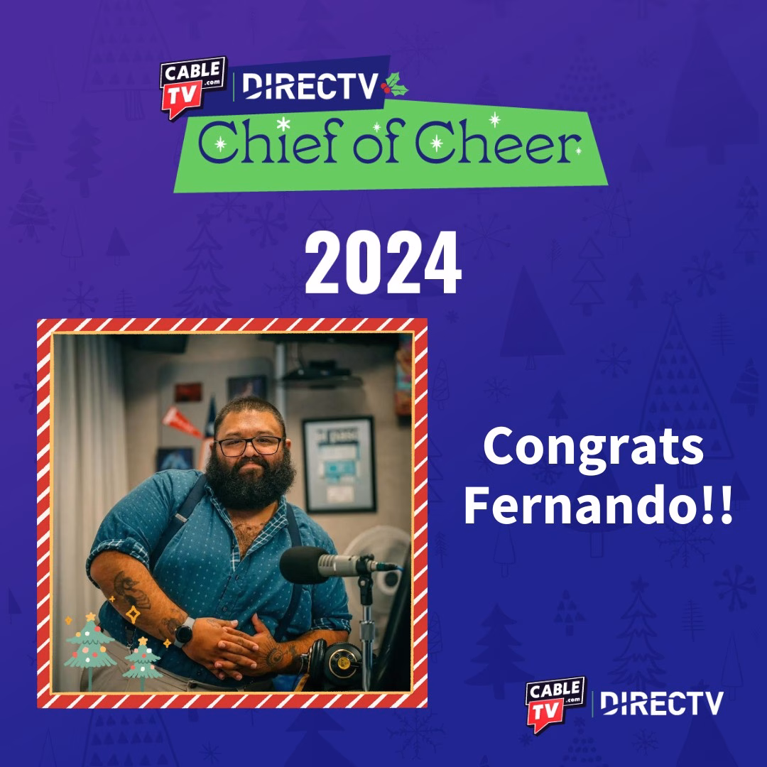 2024 Chief of Cheer Fernando Image showing a picture of the 2024 Chief of Cheer who is named Fernando