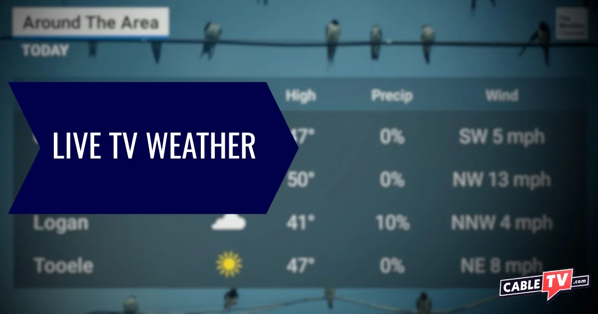 How to watch the weather on live TV for free