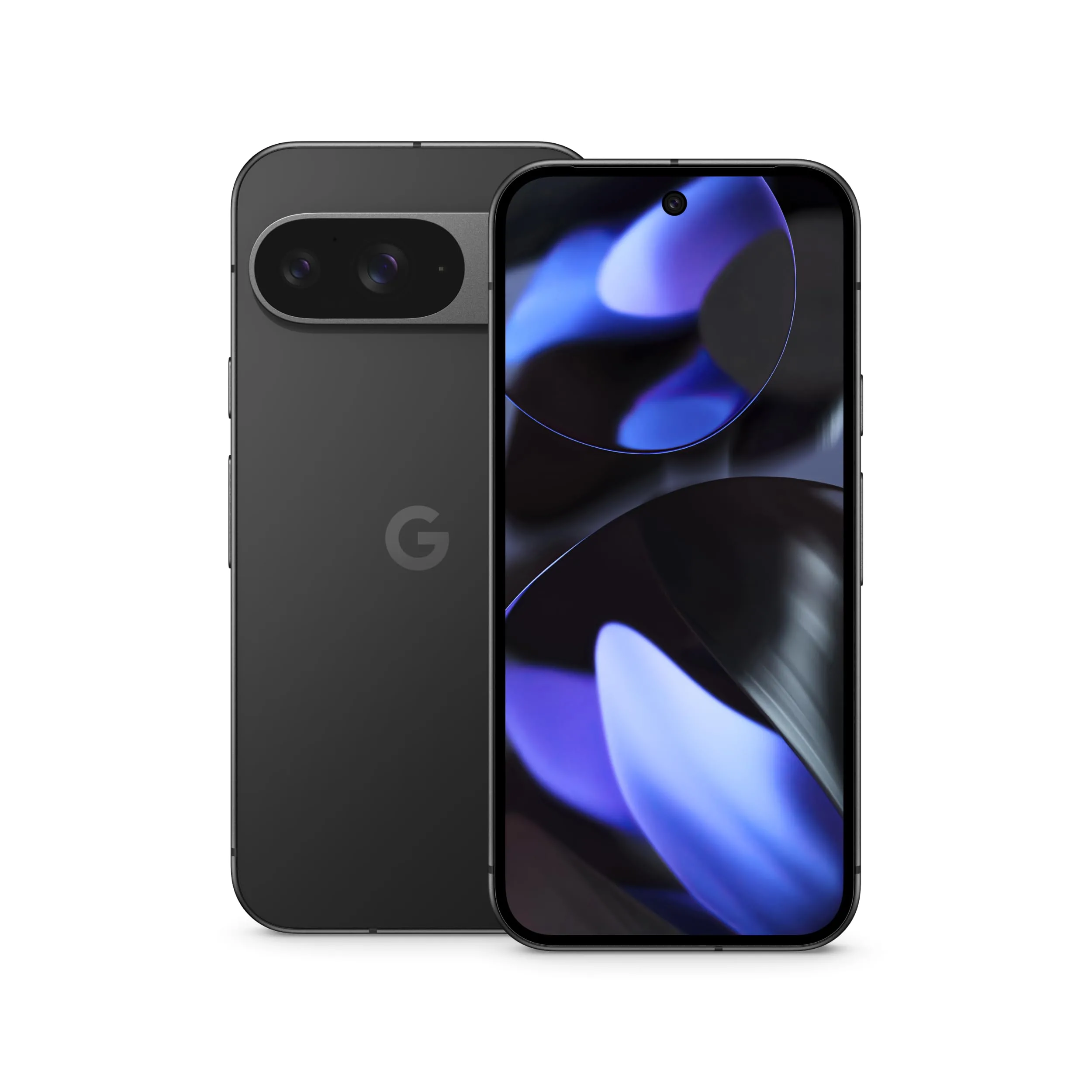 Google Pixel 9 Image of the back and front of a Google Pixel 9 phone
