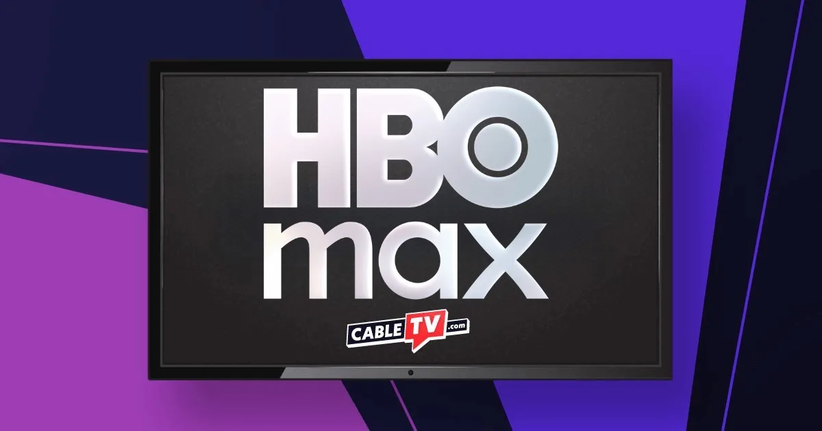 HBO Max logo on a television