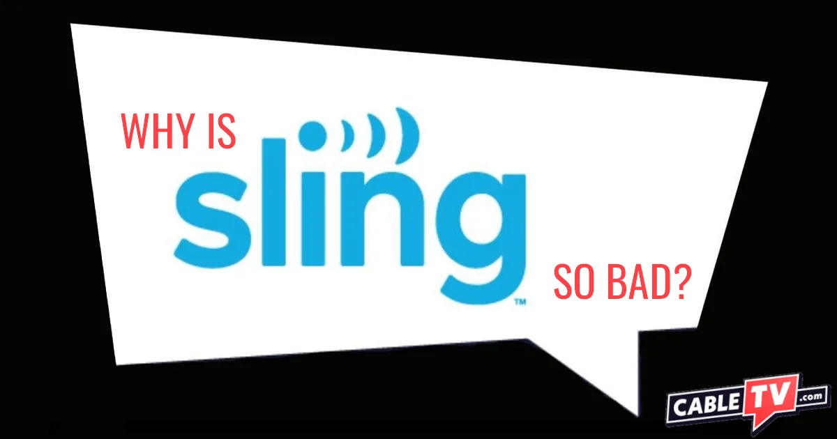 A white speech bubble on a black background with the article title. The site logo is in the bottom-right corner.