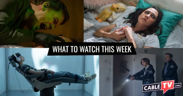 A collage of images from Dexter: Resurrection, Such Brave Girls, Ballard, and The Institute, shows covered in CableTV.com’s What to Watch This Week column for July 7–13.