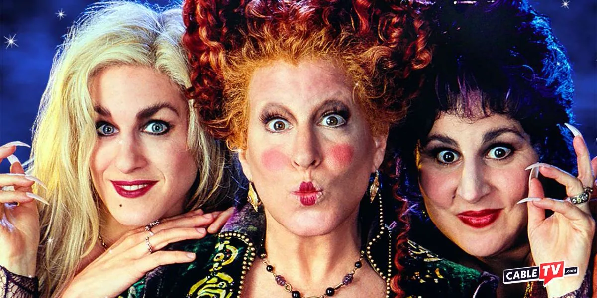 Picture of the three sisters from Hocus Pocus