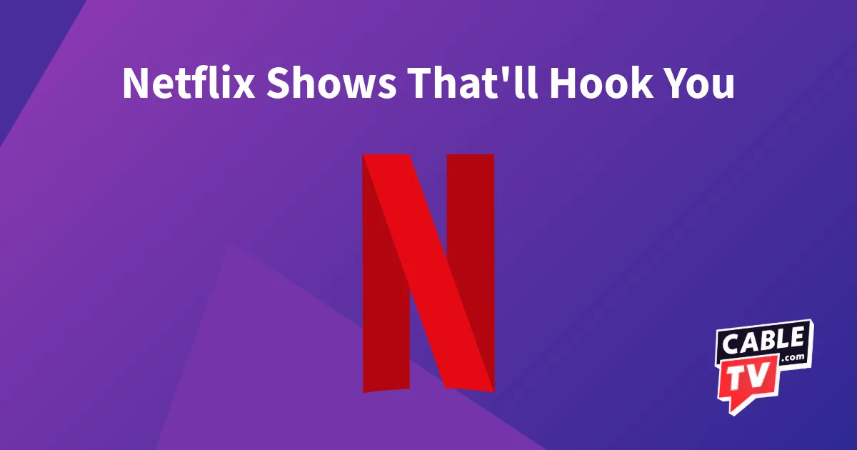 Netflix's big red "N" on a purple background