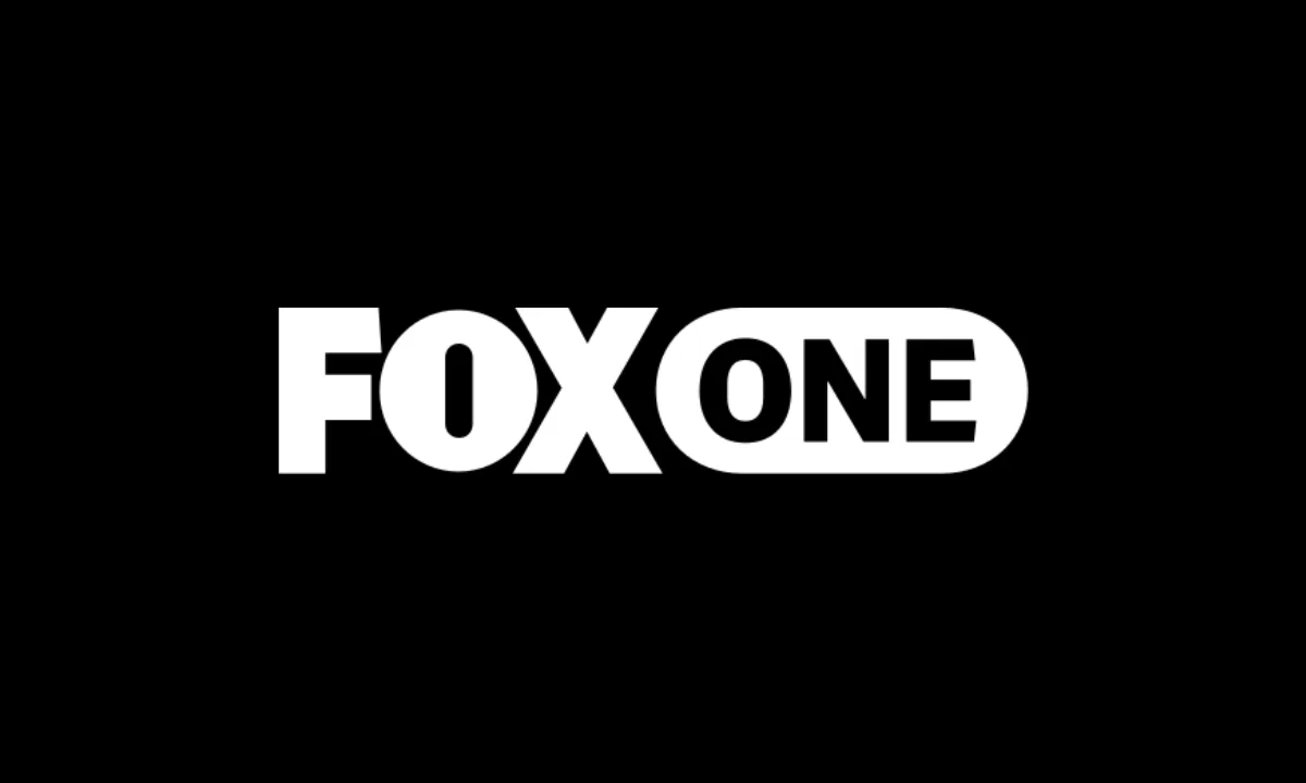 FOX One Logo The FOX One logo on a black background.