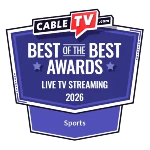 CTV-BOTB-2026_Live TV Streaming-Sports 2026 Best of the Best for Live TV Streaming - Best for Sports badge