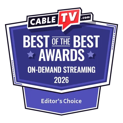 2026 Best of the Best badge for Editor's Choice in Online Streaming