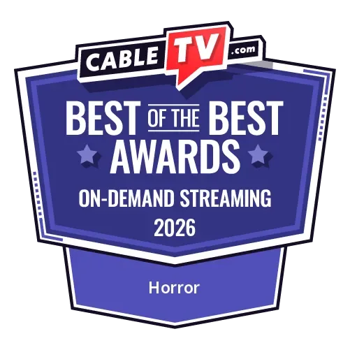 2026 Best of the Best - Best On Demand Streaming for Horror badge