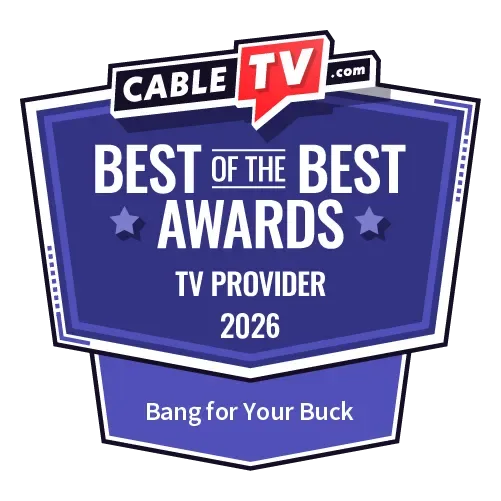 Award badge labeled "Best Bang for your Buck"