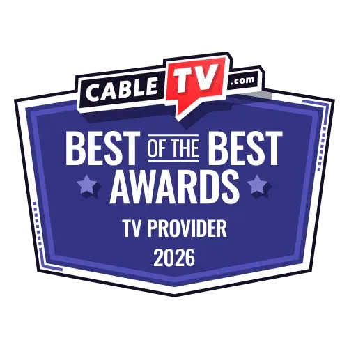 CableTV.com 2026 Best of the Best badge for TV Provider