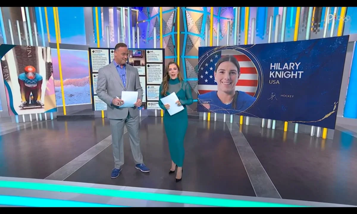 Gold Zone hosts Matt Iseman and Ashley Wagner discuss upcoming coverage in the studio.