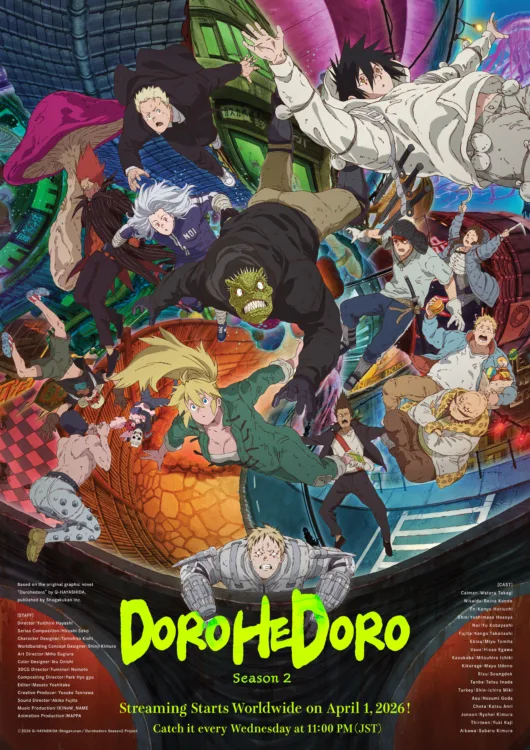 Promo image for "Dorohedoro" season 2.