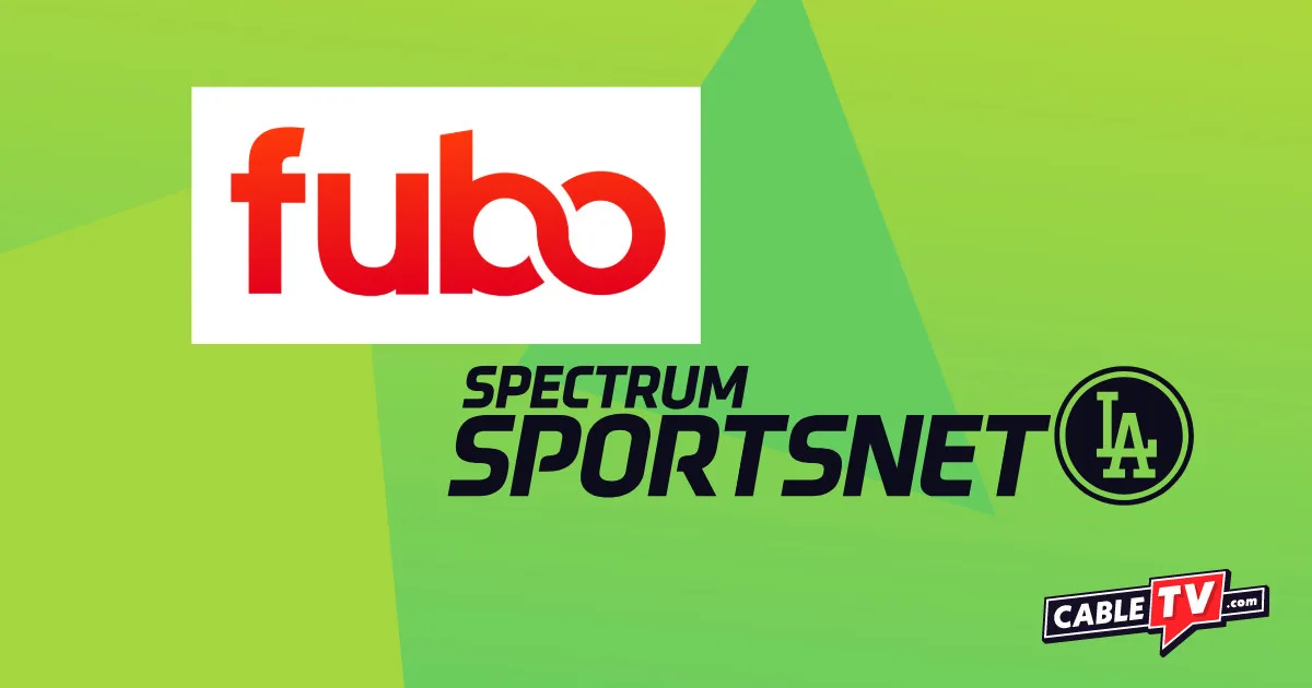 fubo and Sportsnet logos on a lime green background