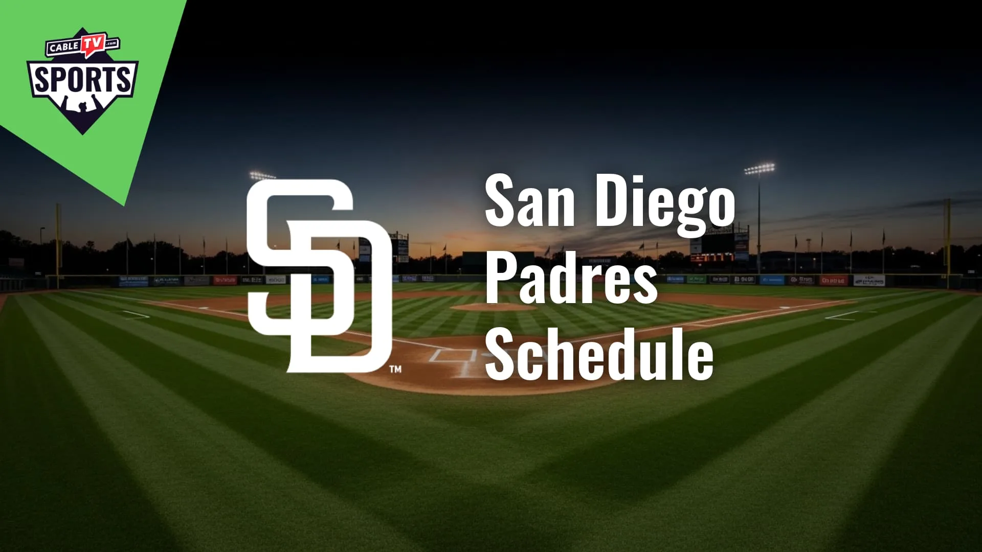 San Diego Padres Schedule