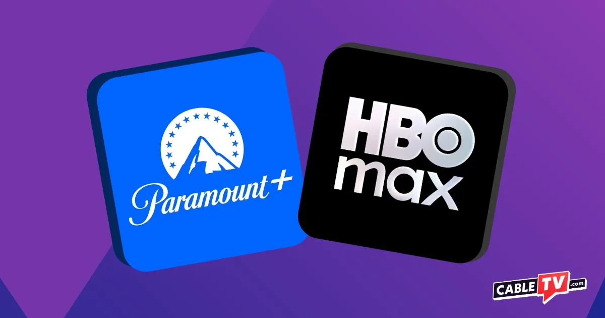 The Paramount+ and HBO Max apps.