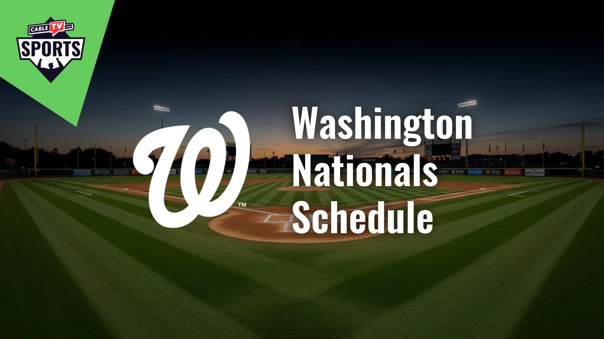 Washington Nationals Schedule