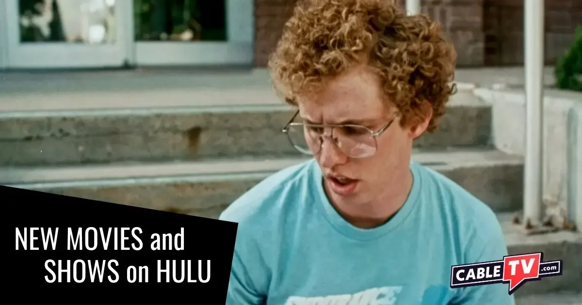New Shows on Hulu - Napoleon Dynamite New Movies and Shows on Hulu with a screen capture from Napoleon Dynamite