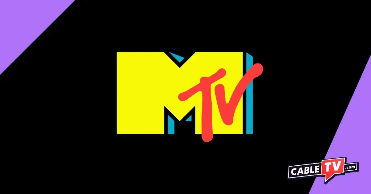 MTV logo on a black background