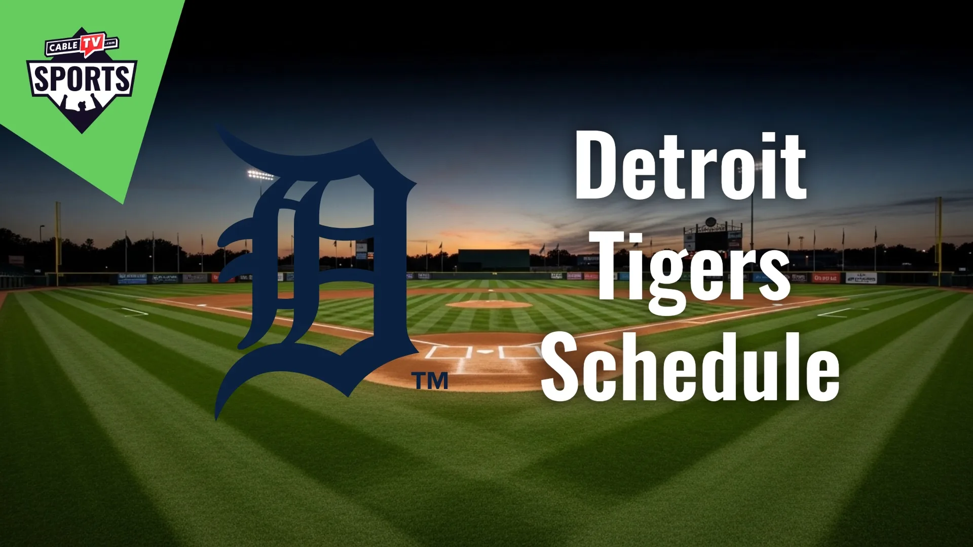 Detroit Tigers Schedule