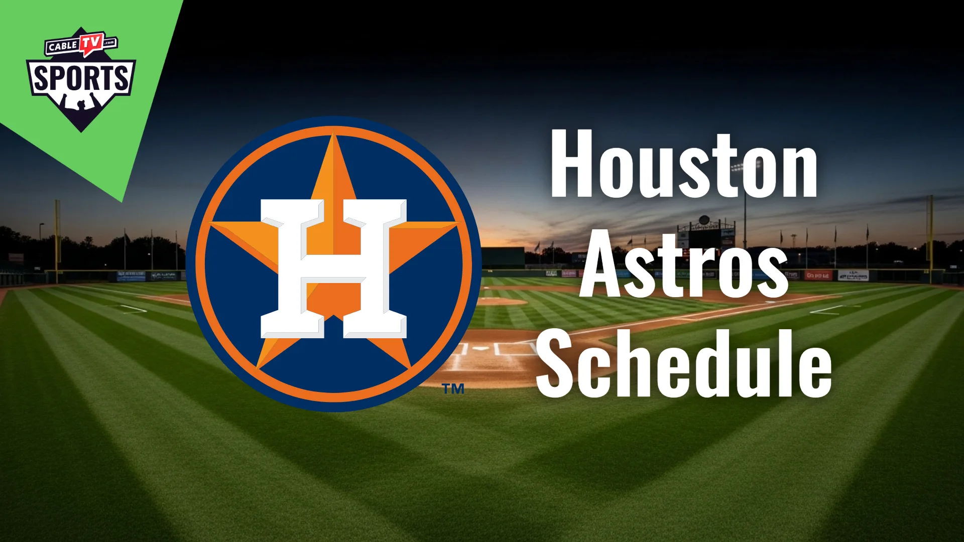 Houston Astros Schedule