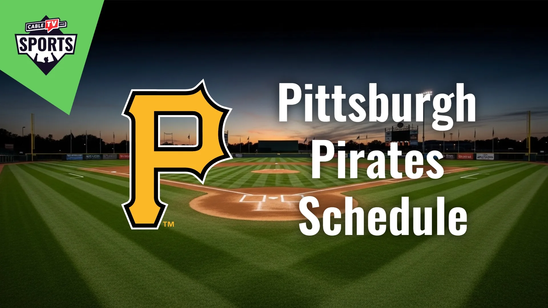 Pittsburgh Pirates Schedule