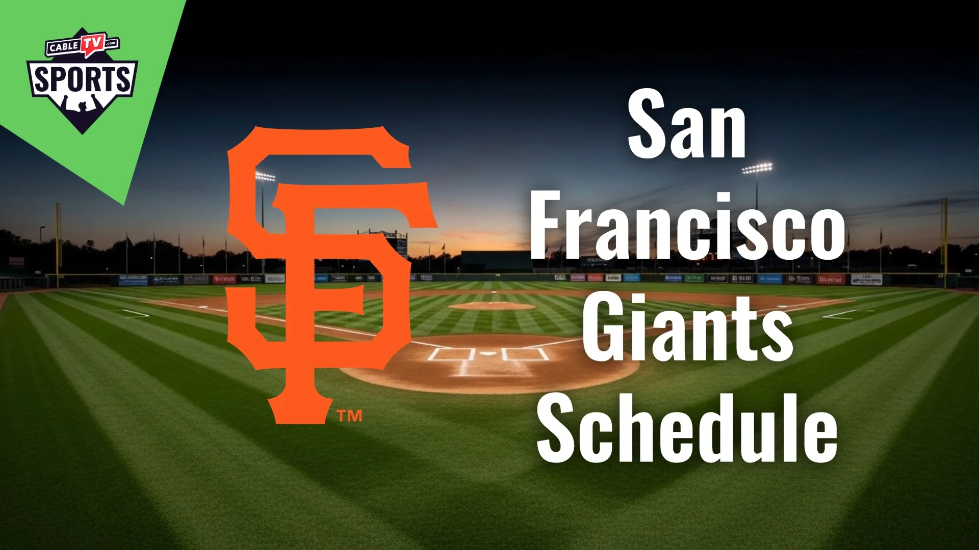 San Francisco Giants Schedule