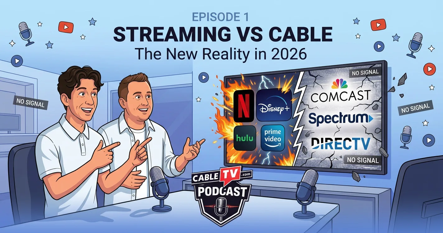 Streaming vs. Cable: The Entertainment Landscape of 2026 | CableTV.com Podcast