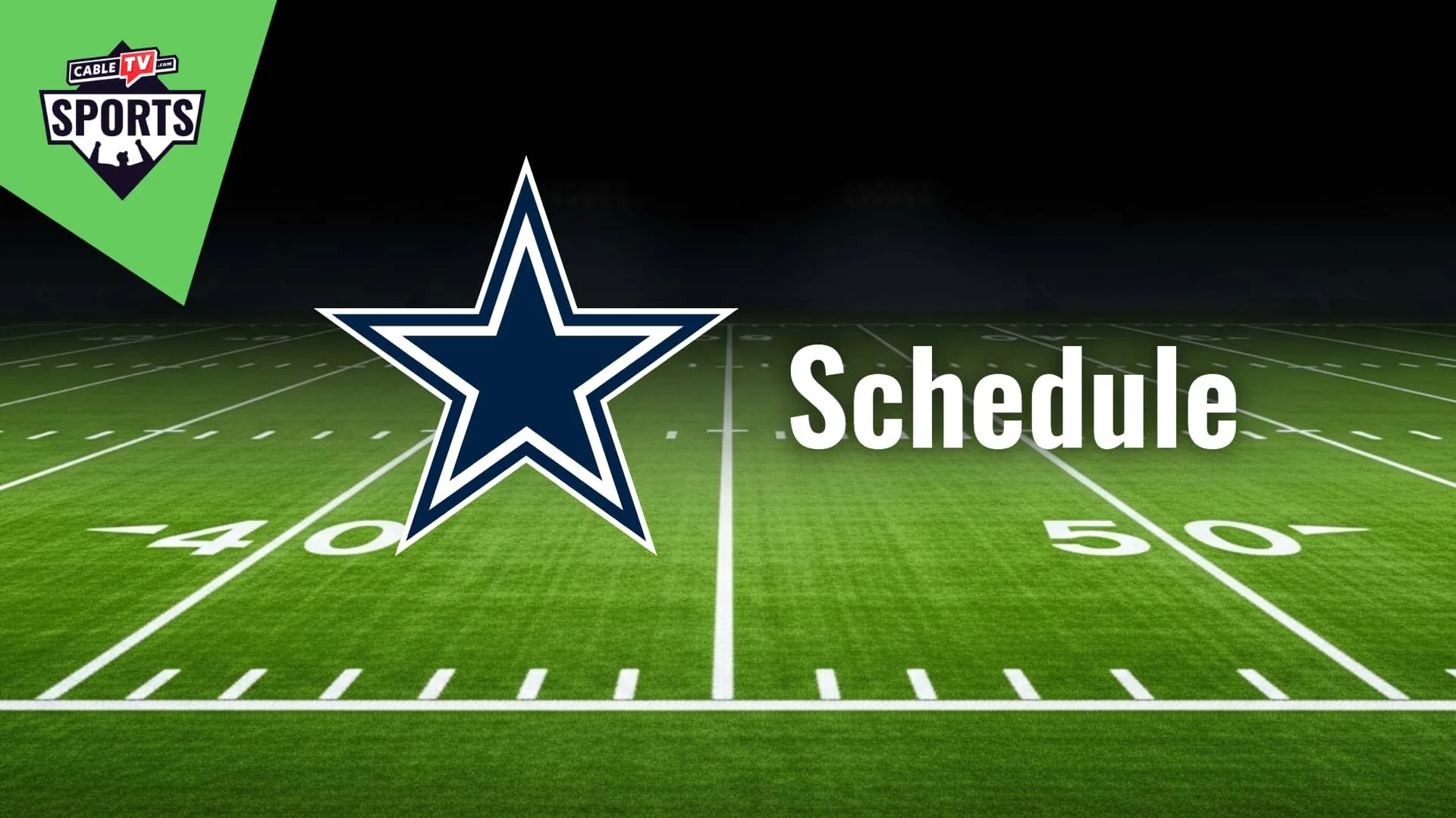 Dallas Cowboys Schedule