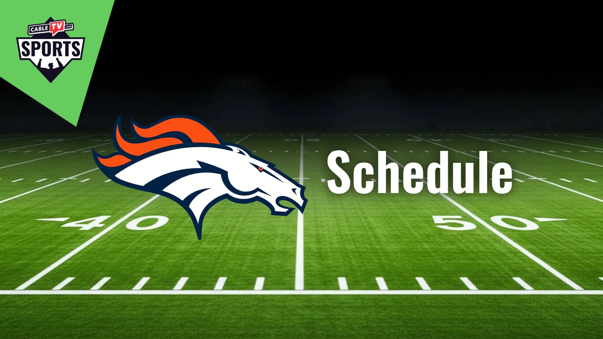 Denver Broncos Schedule