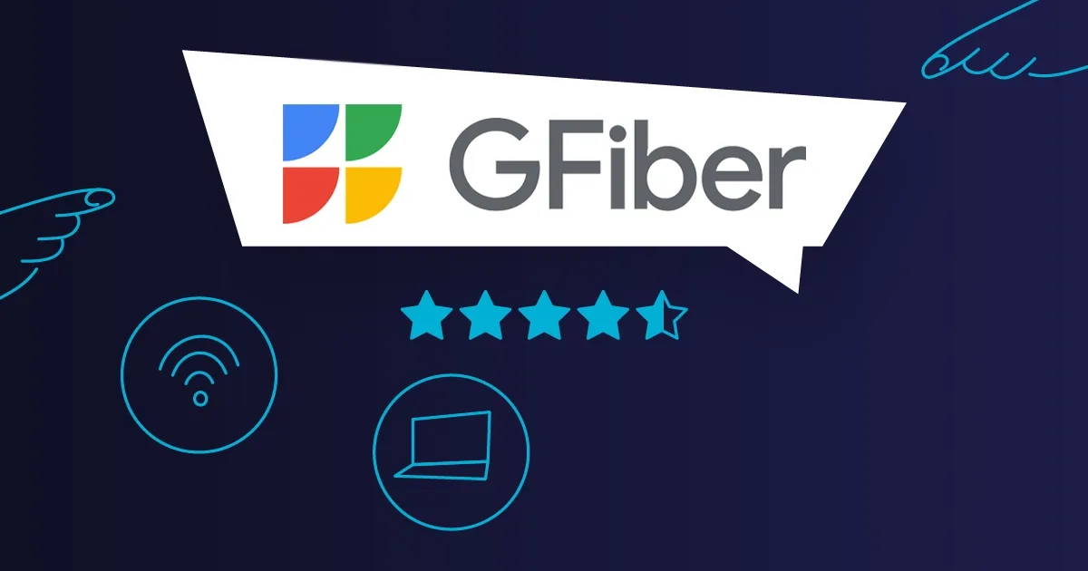 GFiber logo in conversation box