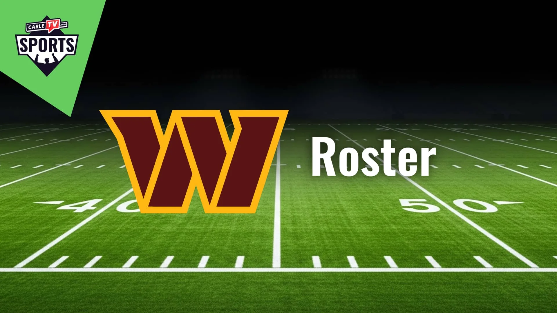Washington Commanders Roster