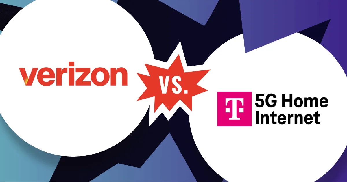 Verizon vs T-Mobile 5G Home Internet
